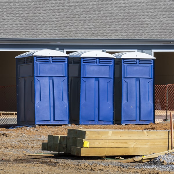 are there any additional fees associated with portable toilet delivery and pickup in Laceyville